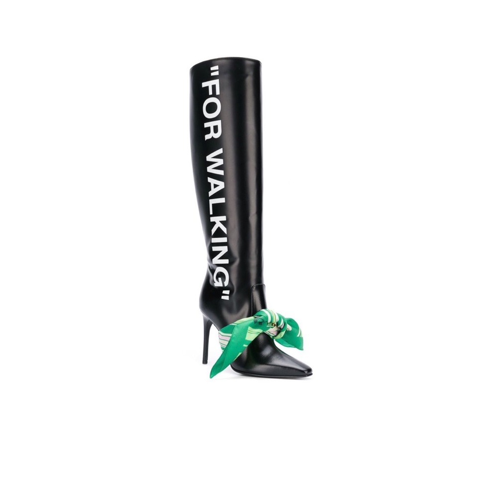 Off-white ☘️ knee high boots